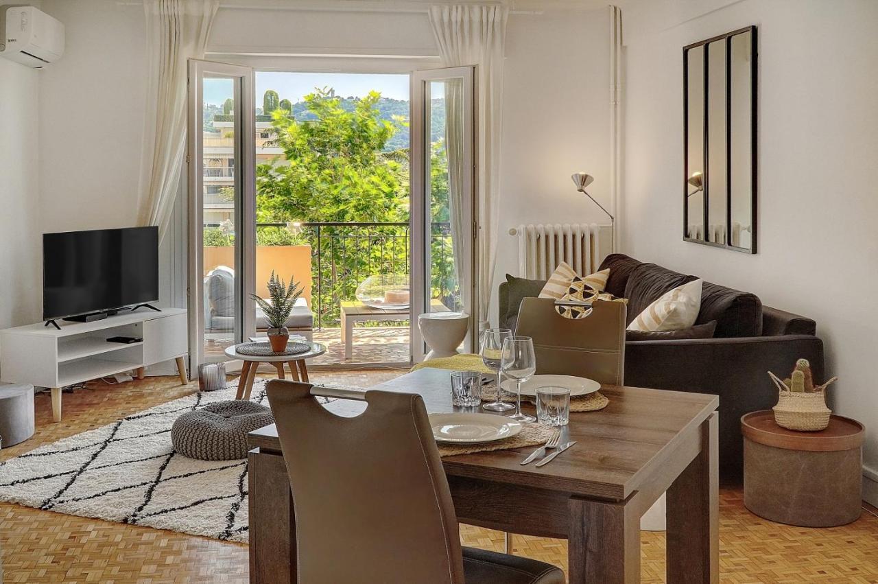Elisa - Traversant - Terrasse - Verriere Cote D'Azur Cannes Zewnętrze zdjęcie